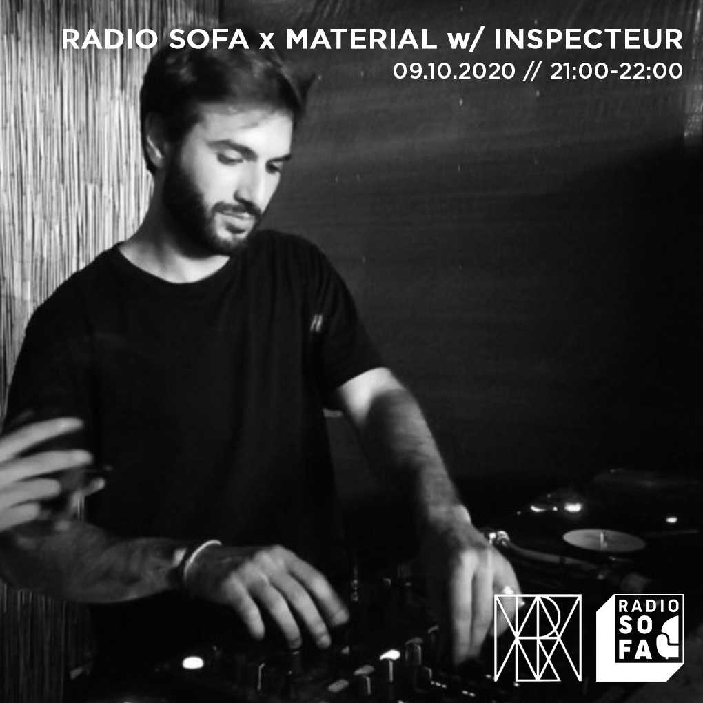 Radio Sofa x Material w/ Inspecteur