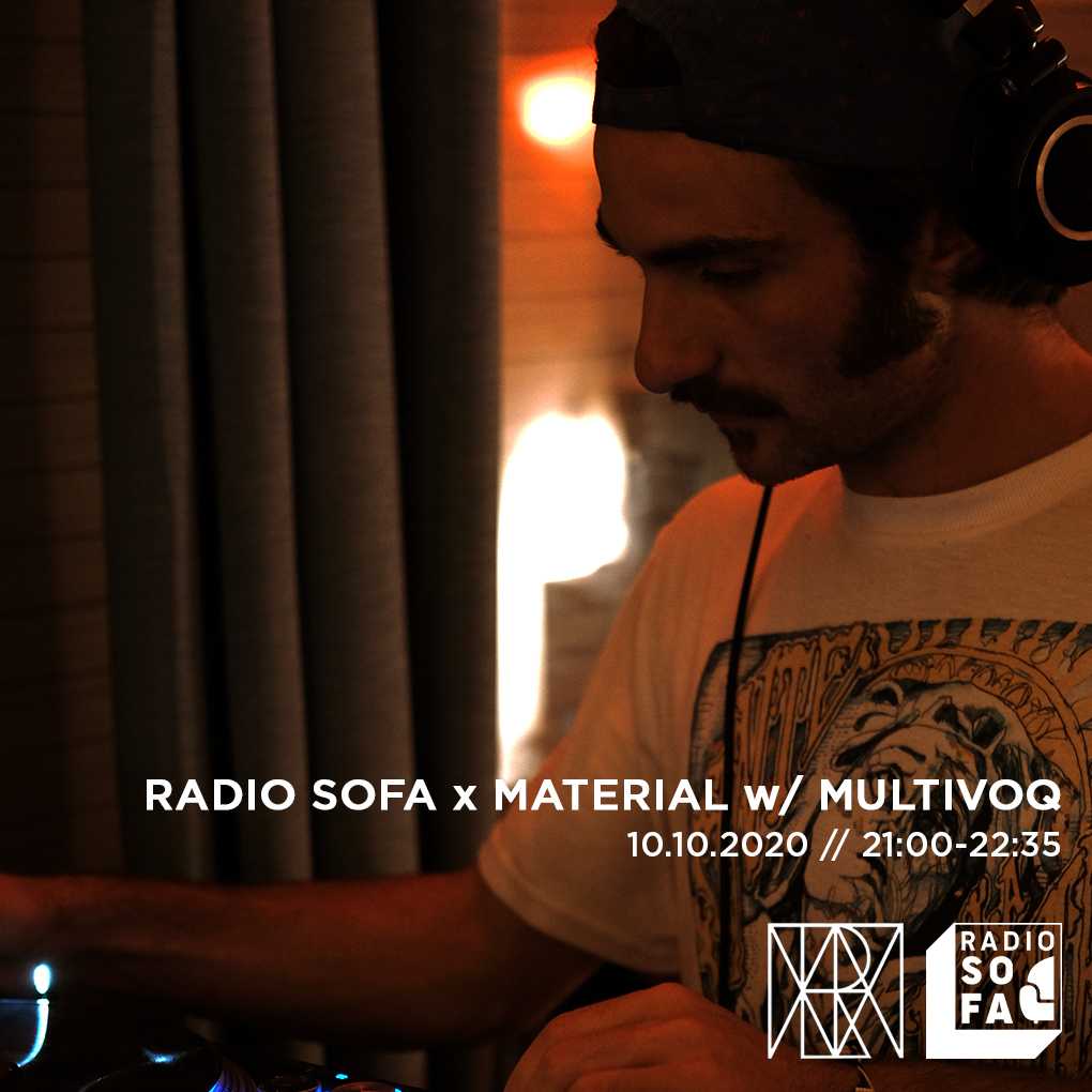 Radio Sofa x Material w/ Multivoq