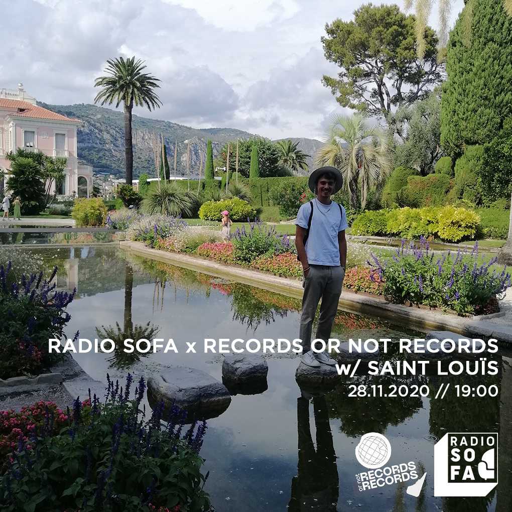 Radio Sofa x Records or not records w/ Saint Louis