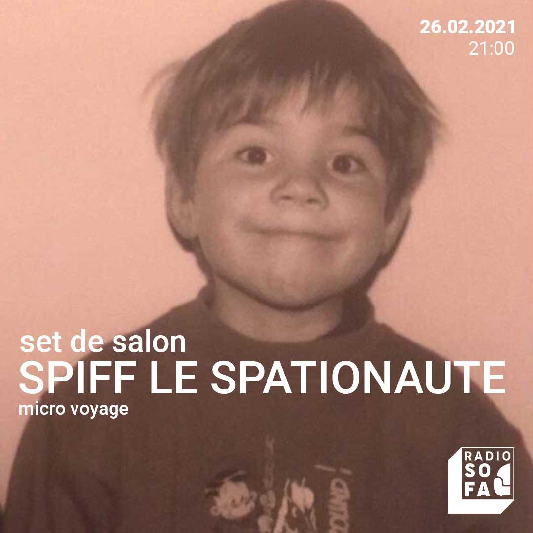 Set de salon w/ Spiff le spationaute