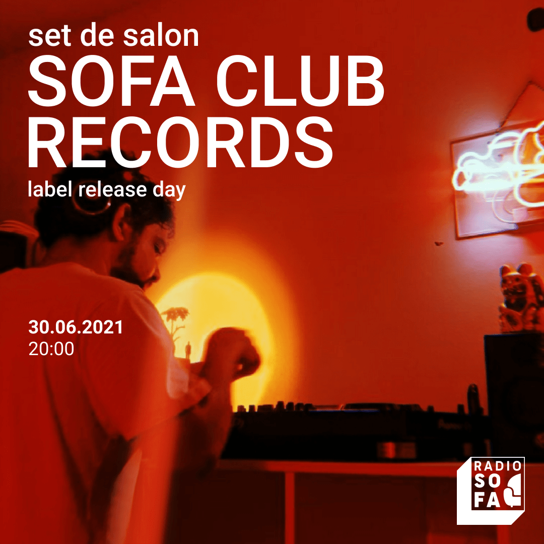 Set de salon w/ Sofa Club Records