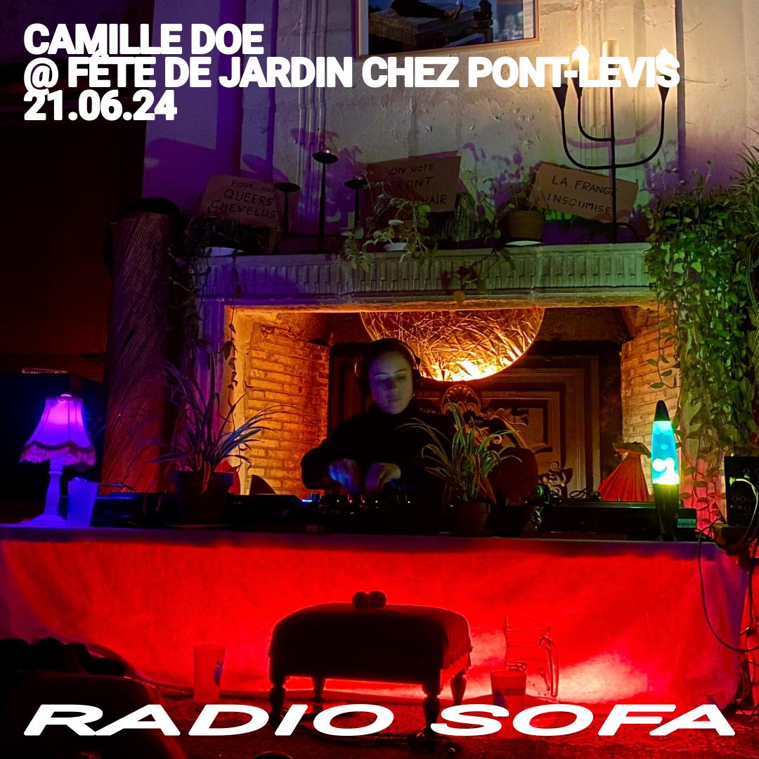 Fête de Jardin Chez Pont-Levis : Camille Doe (21.06.24)