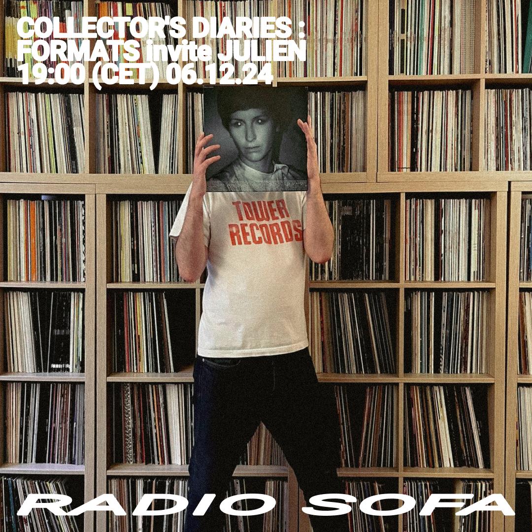 COLLECTOR&rsquo;S DIARIES : FORMATS invite JULIEN