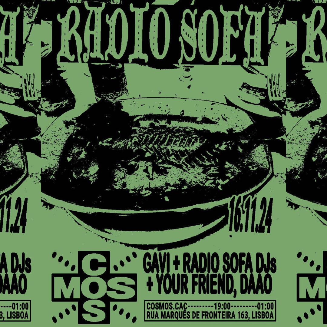 RADIO SOFA @ COSMOS.CAC LISBOA (16.11.24)