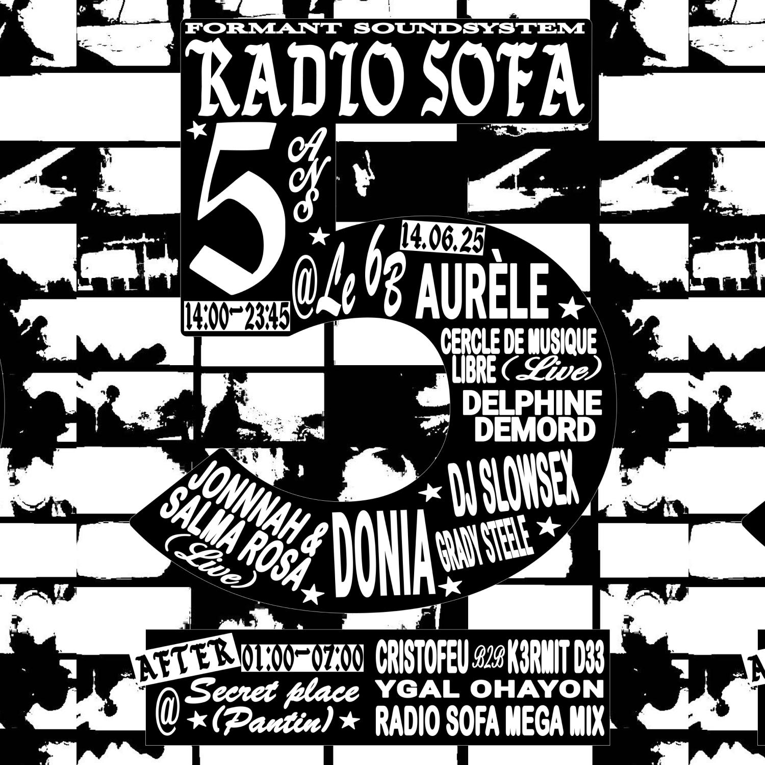 RADIO SOFA FÊTE SES 5 ANS